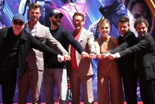El elenco de Avengers, una verdadera familia