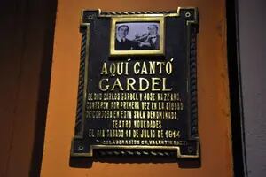 Las huellas de Carlos Gardel en Córdoba, donde cantó y "farreó"