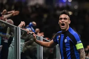 Con un gol de Lautaro, Inter le ganó el desquite a Milan y es finalista de la Champions League