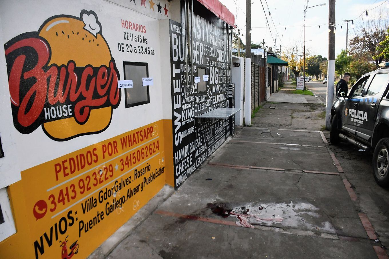 Rosario se desangra. La dueña de un kiosco y un repartidor de hamburguesas fueron acribillados y este año ya hubo 125 homicidios