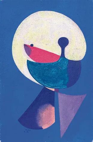 Cabeza de hombre - Miró, 1931