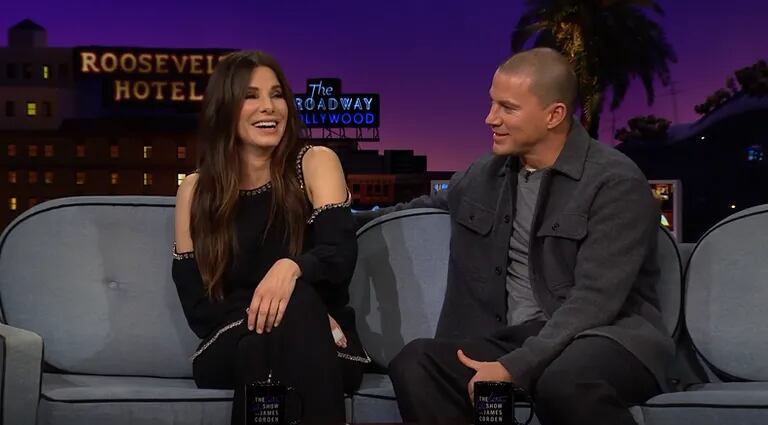 In The Lost City, Sandra Bullock and Channing Tatum reflected a fairly complicit friendship (Credit: Video Capture/YouTube)