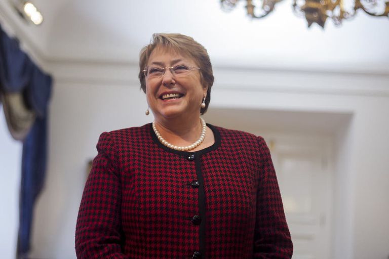 Michelle Bachelet, la Alta Comisionado de las Naciones Unidas para los Derechos Humanos
