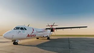 Los aviones de Avianca, pese a no volar desde agosto de 2019, permanecen en los hangares del aeropuerto porteño