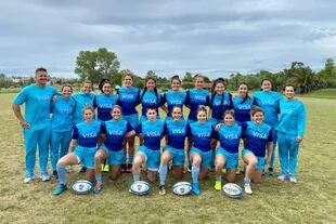 La selección argentina de rugby femenino.