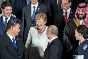 Cumbre del G-20: Merkel tras los temblores y el único líder ausente