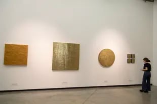 Obras realizadas con hoja de oro por Mathias Goeritz
