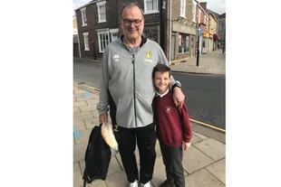 In the streets of Wetherby, seeing Bielsa became common.