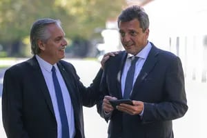 Alberto Fernández y Sergio Massa están reunidos tras conocerse el pedido de los gobernadores