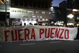 Protesta en el Instituto Nacional de Cine y Artes Audiovisuales (Incaa)