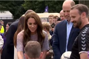 El príncipe William y Kate Middleton participaron de un evento masivo