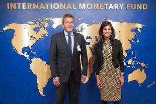 Sergio Massa se reunió con Gita Gopinath, Subdirectora Gerente del FMI