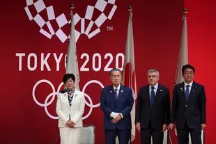 El primer ministro japonés, Shinzo Abe, anunció la postergación de los Juegos Olímpicos de Tokio