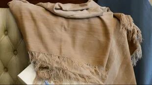 La manta de vicuña que le regalará Juliana Awada a Michelle Obama