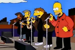 Los Simpson: cuando Los Borbotones fueron tan grandes como The Beatles