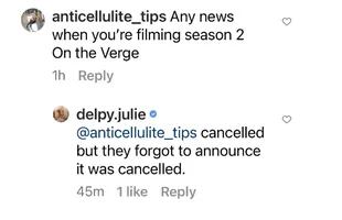 Julie Delpy oficializó el fin de On The Verge en su cuenta de Instagram