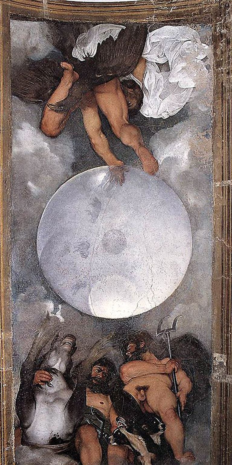 Júpiter, Neptuno y Plutón, de Caravaggio