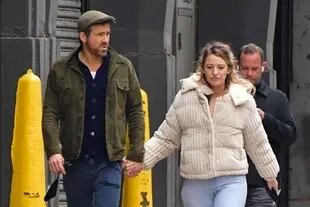 Quienes también dieron un paseo por Nueva York fueron Ryan Reynolds y Blake Lively