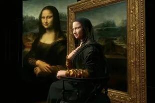 La recreación en 3D de la Mona Lisa realizada en el Louvre
