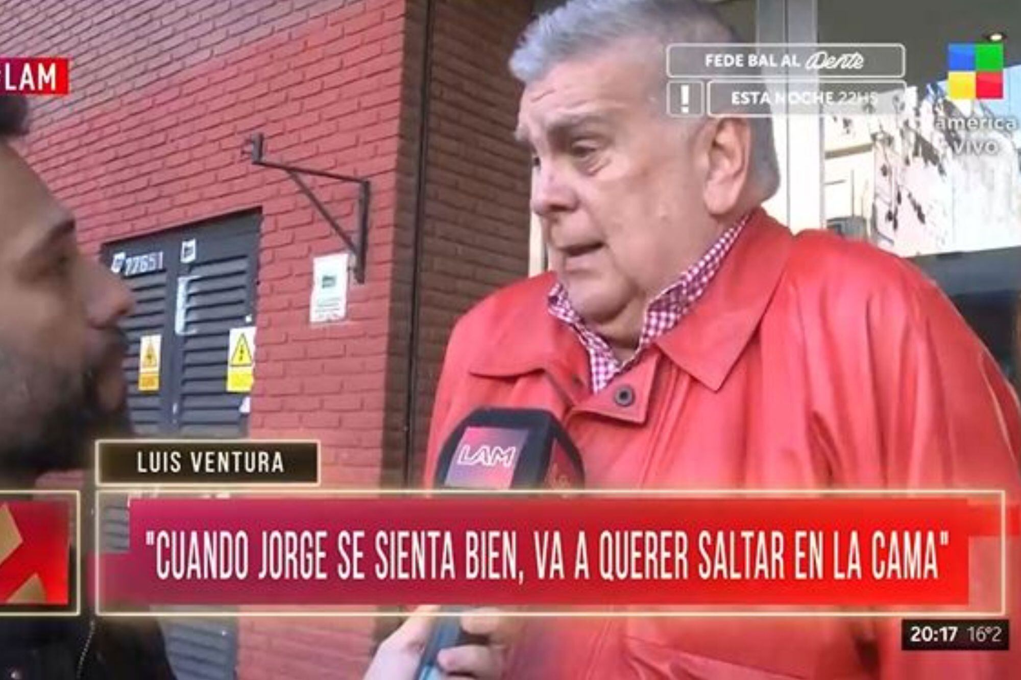 Luis Ventura fue tajante sobre la salud de Jorge Rial: “Quiero que lo cuiden, no que lo exploten”