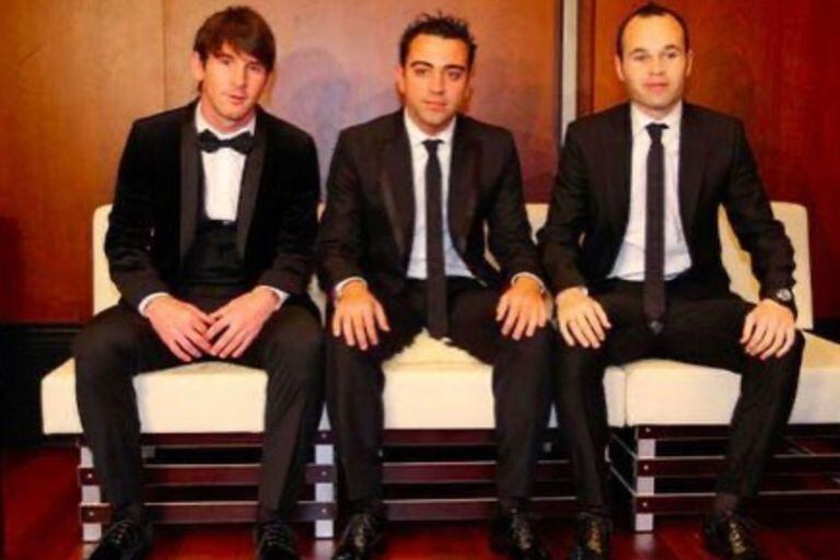 El recuerdo de Iniesta con Messi y Xavi en un momento glorioso del Barcelona