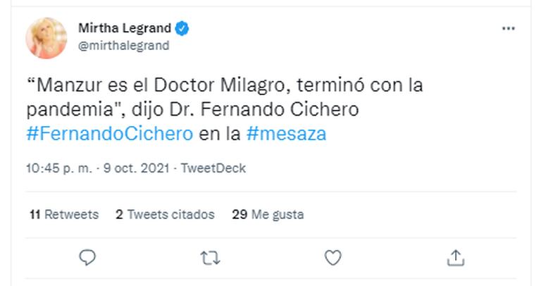 La crítica del jefe del Servicio de Cirugía Cardiovascular en Hospital Fernández, Dr. Fernando Cichero a Juan Manzur