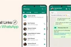 WhatsApp introduce los enlaces para entrar a una llamada en su aplicación