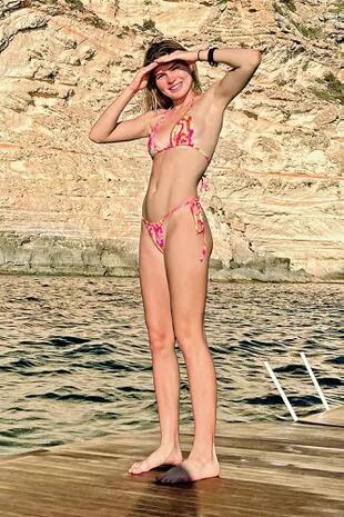 Divina, conquistó Ibiza con este espectacular posado en bikini. 