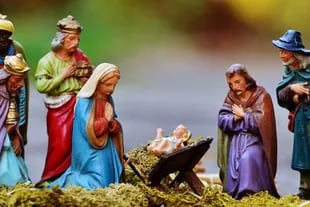 El pesebre donde nació Jesús y los magos que llegaron de oriente, un episodio que se registró en el evangelio según San Mateo