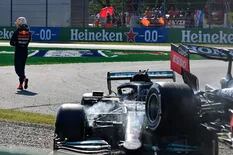 La actitud de Verstappen ante Hamilton tras el accidente y quién fue el culpable según la FIA