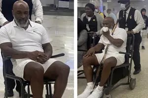 La aparición de Mike Tyson en el aeropuerto de Miami que preocupó a sus fans