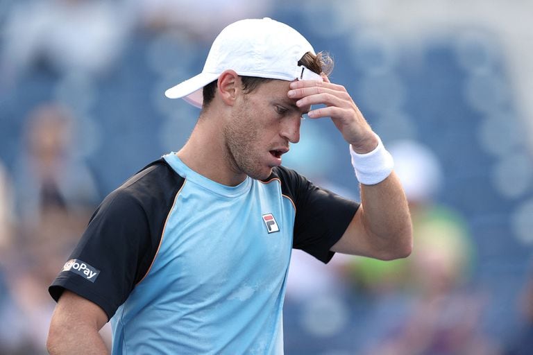 Diego Schwartzman no pudo llegar a los cuartos de final del US Open por tercera vez.
