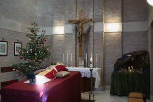 El homenaje privado a Benedicto XVI en la capilla del monasterio donde vivió