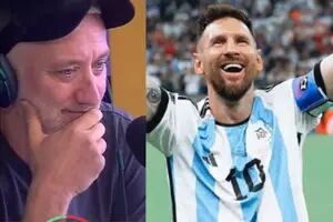 El emotivo mensaje de audio de Messi que hizo quebrar en vivo a Andy y Hernán Casciari