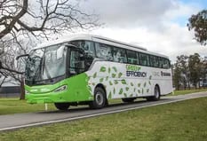 Scania presentó sus buses interurbanos a GNC