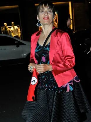 Hilda Lizarazu, quien también interpretó canciones de Charly en el CCK, estuvo en el festejo