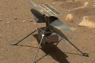 Logran la mejor grabación de un vuelo del helicóptero Ingenuity en Marte