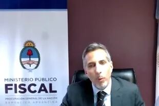 Segundo día de audiencias por la causa Vialidad. Fiscal Diego Luciani
