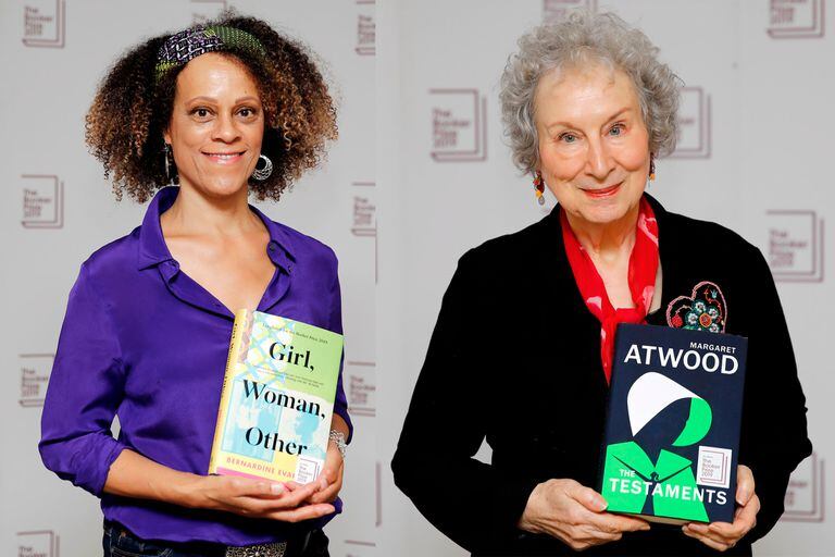 Bernardine Evaristo y Margaret Atwood