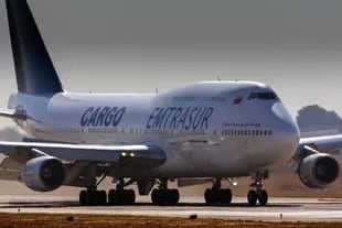 El Boeing 747 de la aerolínea venezolana Emtrasur
