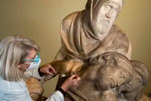 ¿Por qué Miguel Ángel dejó inconclusa la Piedad, una escultura cargada de sufrimiento?