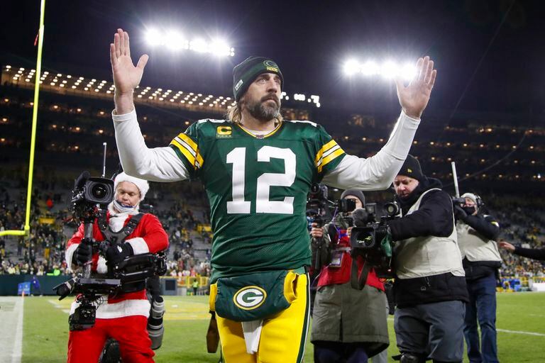 Aaron Rodgers of the Green Bay Packers is a voice against vaccines in the United States