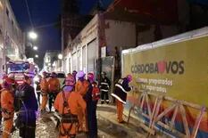 Susto en San Telmo: se derrumbó parte de un edificio en construcción