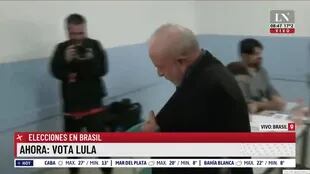 La votación de Lula en primera vuelta 