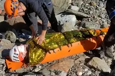 Rescataron a un turista israelí que estaba atrapado en un glaciar de Ushuaia