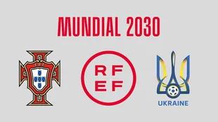 España, Portugal y Ucrania lanzaron su candidatura al Mundial 2030 en diciembre pasado