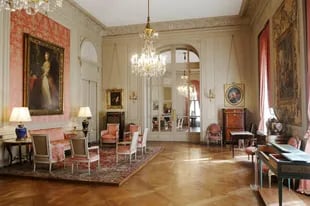 El salón de Madame, la sala privada de Josefina de Alvear