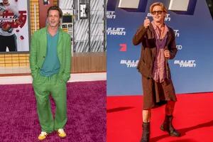 Polleras y colores estridentes: Brad Pitt explicó el motivo detrás de sus “excéntricos” looks