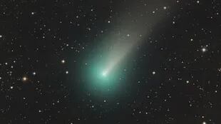 El cometa Leonard que se aproximó a la Tierra