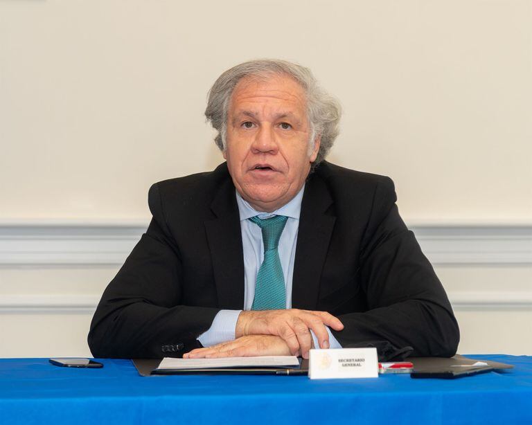 19-02-2021 Luis Almagro, secretario general de la OEA POLITICA INTERNACIONAL OEA/JUAN MANUEL HERRERA